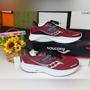 🆕SAUCONY Guide 16 Dahlia Black Running Shoe ~Open new in box~ SIZE:10/43
